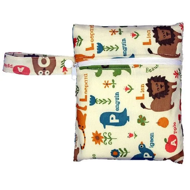 Reusable Printed Waterproof Diaper Wet bag On Sale
