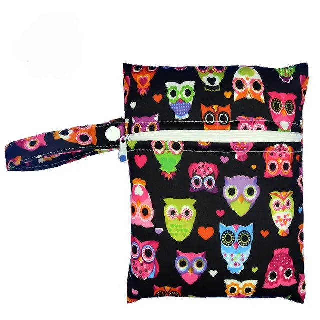 Reusable Printed Waterproof Diaper Wet bag On Sale