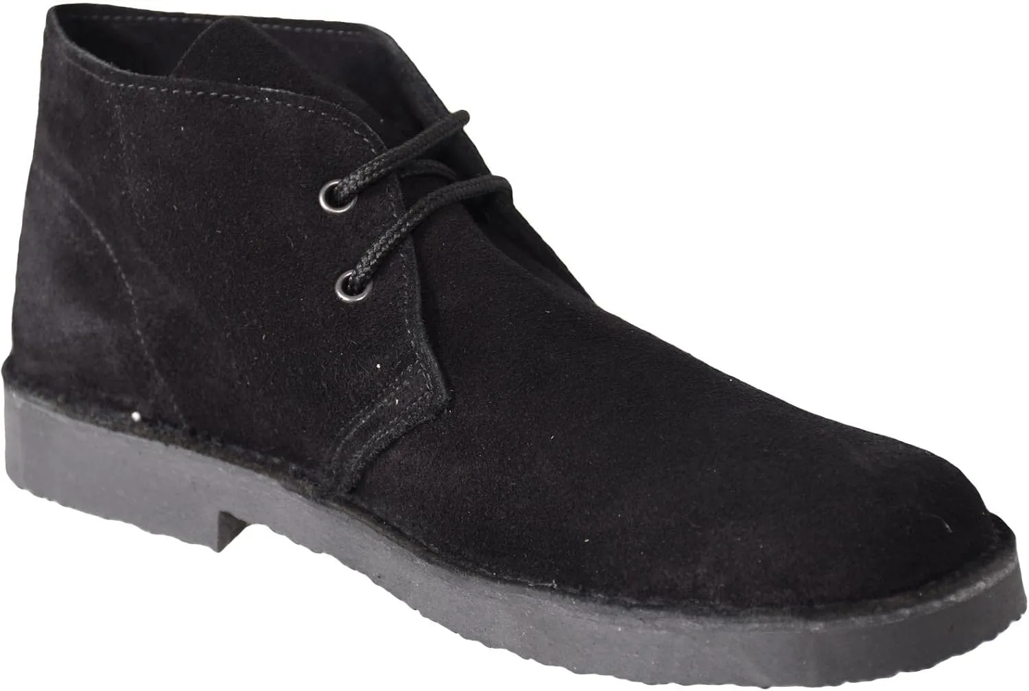 Roamers Mens Real Suede Unlined Desert Boots