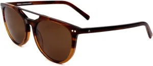 RR329 B BROWN STRUCTURED 52/18/ WOMAN Sunglasses