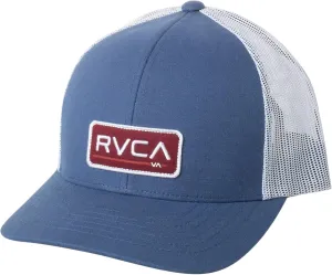 RVCA Men's Curved Brim Trucker Hat, Structured Hat with Curved Bill, Adjustable Snapback Closure