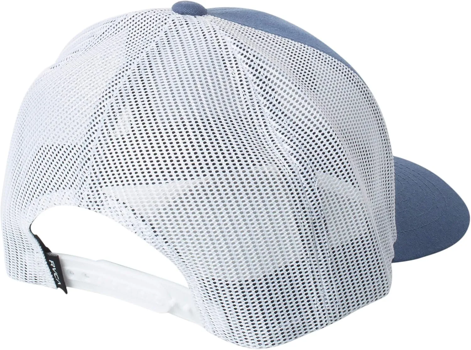 RVCA Men's Curved Brim Trucker Hat, Structured Hat with Curved Bill, Adjustable Snapback Closure