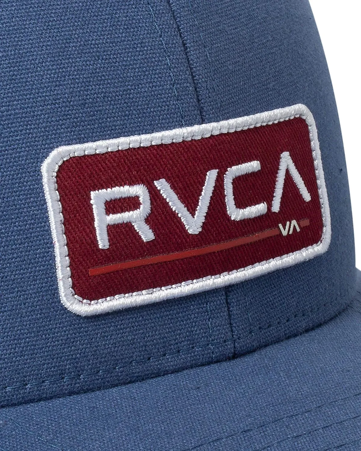 RVCA Men's Curved Brim Trucker Hat, Structured Hat with Curved Bill, Adjustable Snapback Closure