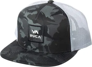 RVCA Men's Trucker Hat, Structured Hat with Stretch Mesh Back, Adjustable Snapback Closure