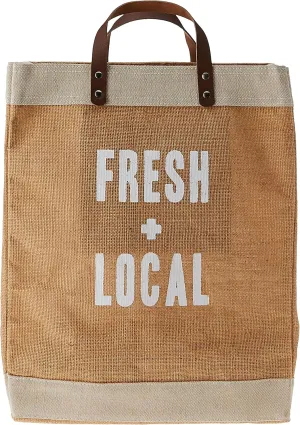 Santa Barbara Design Studio, Hold Everything Farmer's Market Tote Bag, 13" x 18", Fresh   Local