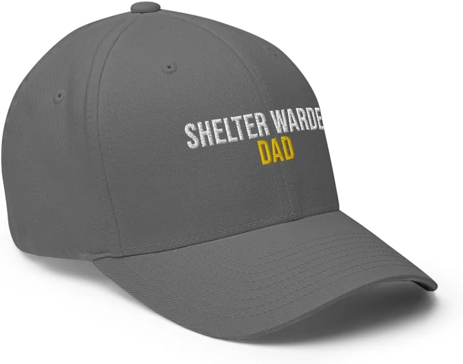 Shelter Warden Dad Hat (Embroidered Structured Twill Cap) Shelter Warden Apparel