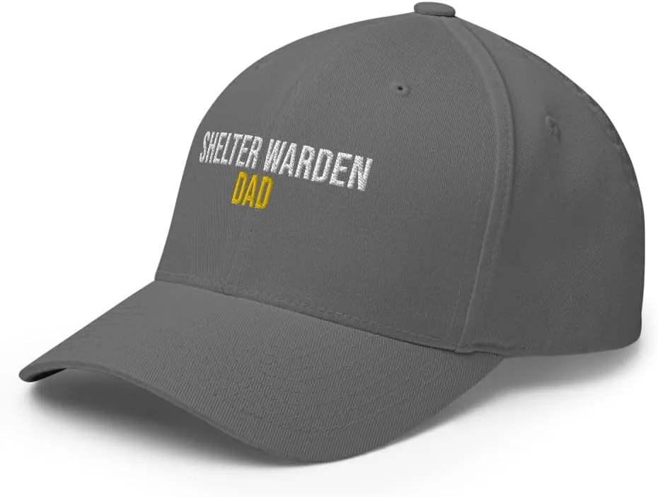 Shelter Warden Dad Hat (Embroidered Structured Twill Cap) Shelter Warden Apparel