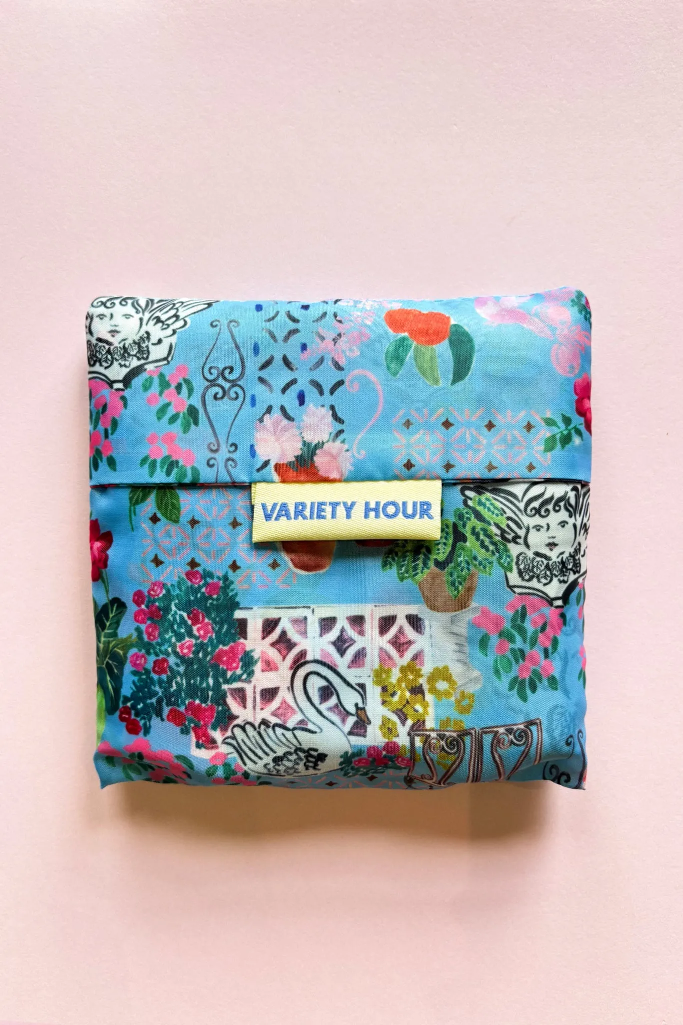 SHOPPING BAG - BLUE PALAZZO
