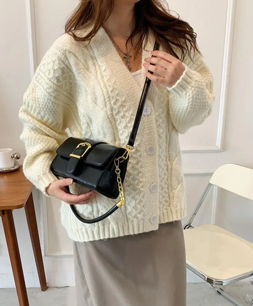 Shoulder Bag Classic Clutch Handbag Retro Leather Tote Purses For Women Crossbody Bags Travel Work Purse Underarm 2025