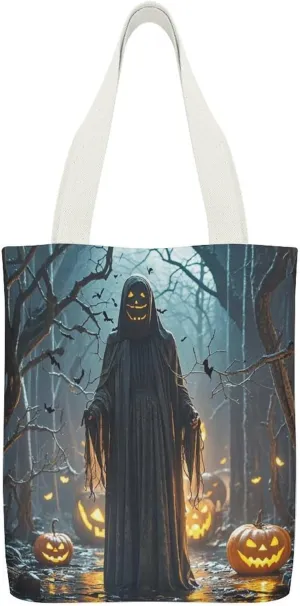 Shoulder Bag, Ghosts Haunt The Night Printed Tote Bag,reusable Color Shopping Bag,fitness Tote Bag,adult Tote Bag