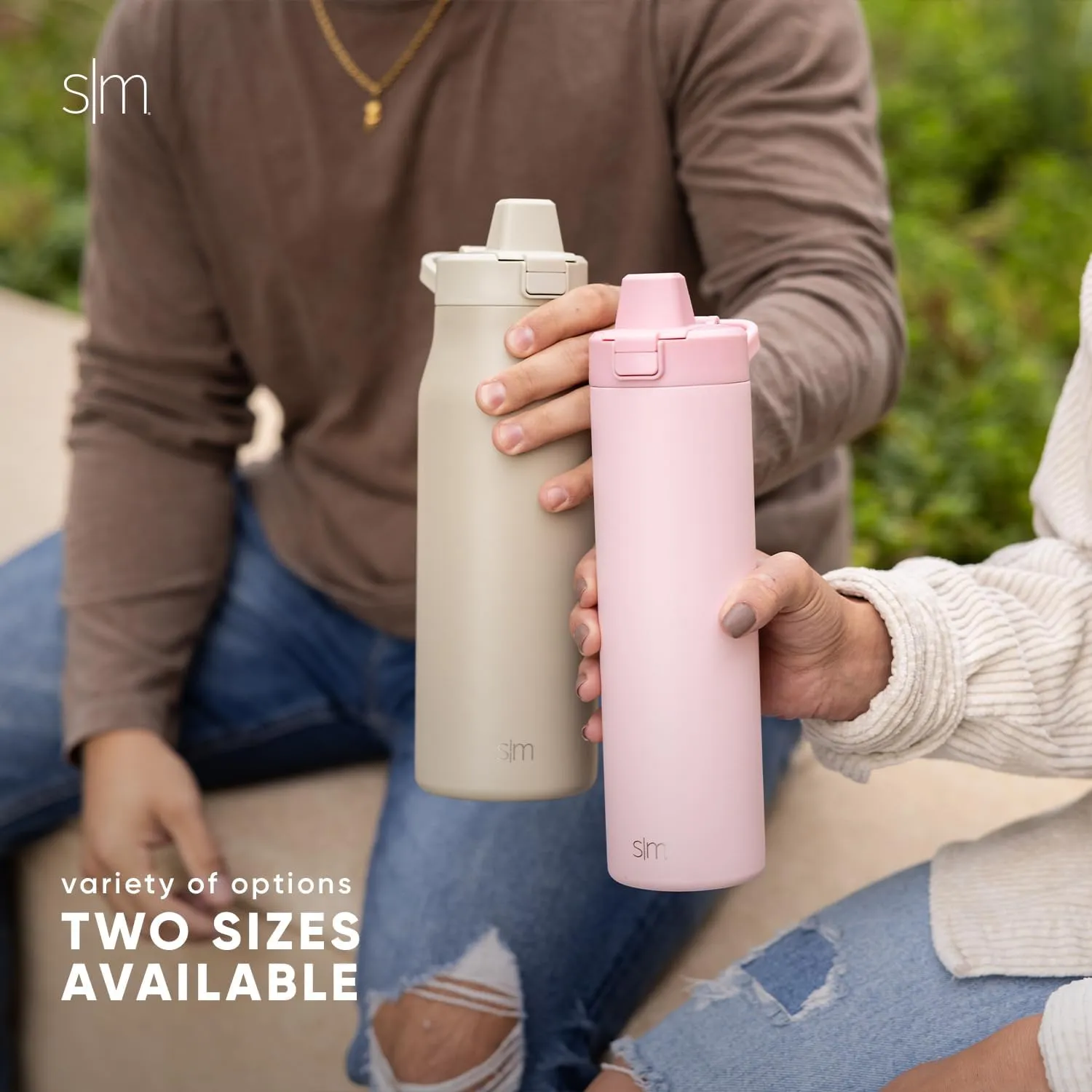 Simple Modern Filtered Water Bottle | Insulated Stainless-Steel Carbon Filter Travel Water Bottles | Reusable for Clean Drinking Water On The Go | 24oz, Black Leopard