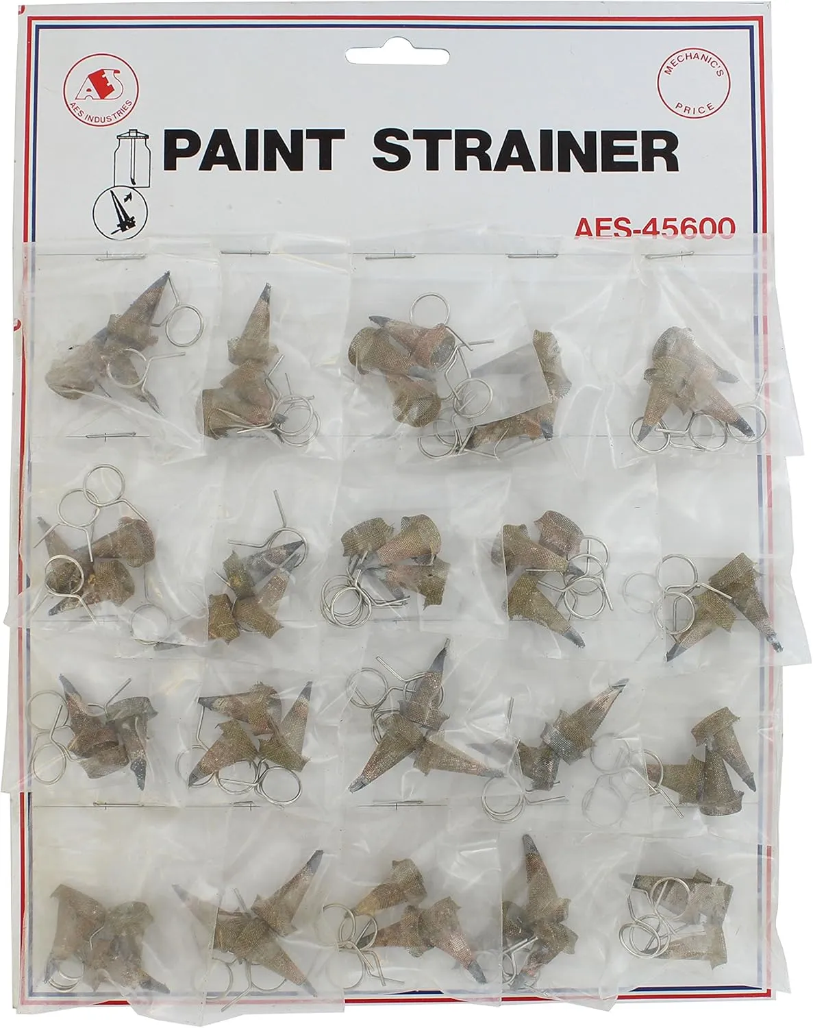 Siphon Feed Lock-On Spray Gun Strainer Set [60 Lock-On Strainers]