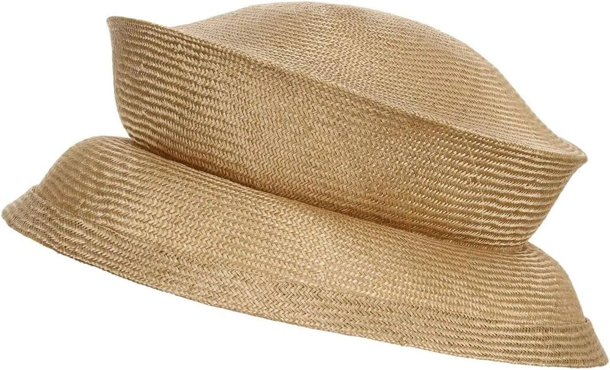 Sisal Collapsible Hat Women Nature One Size