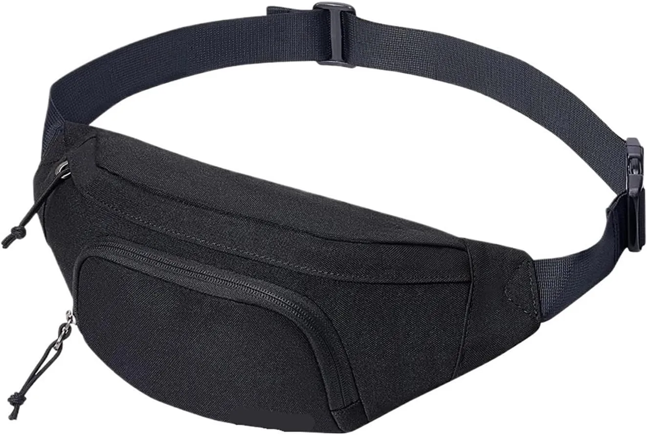 Slim Waist Bag Sports Hip Pouch Woman Fit For MAN Fashionable Travel Runner Belt Bum Bag(Grey)
