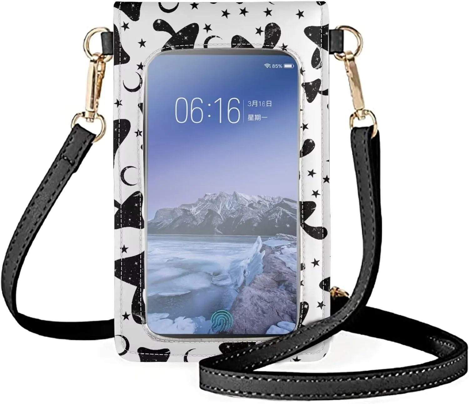 Small Crossbody Bags for Women Cell Phone Purse Wallet Leather Shoulder Handbags Medium Size