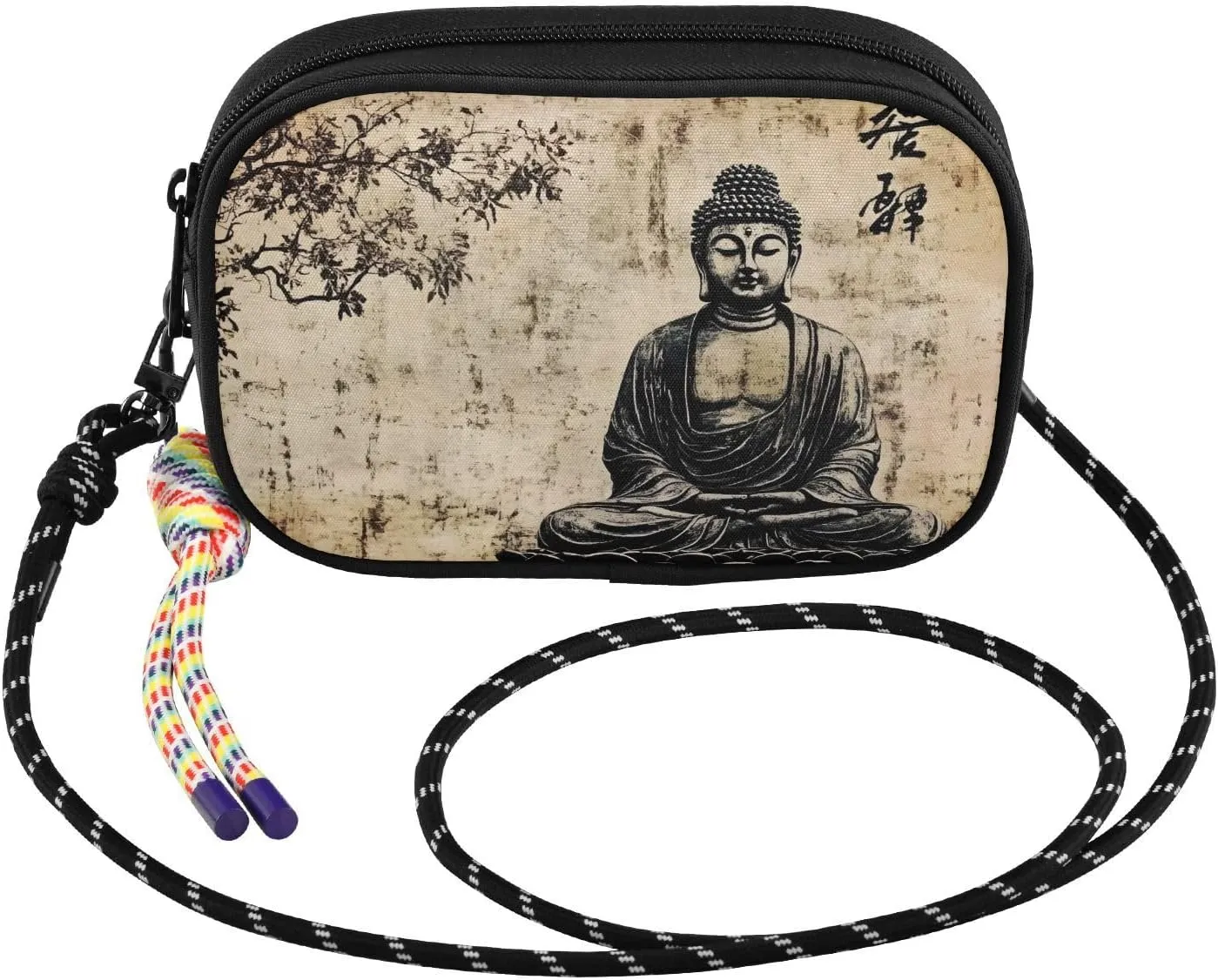 Small Crossbody Bags Statue Vintage Tree for Women Cell Phone Purses Women's Shoulder Handbag Wallet Purse