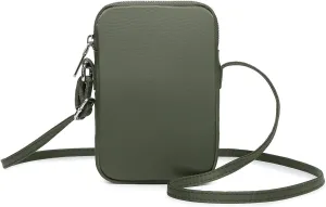 Small Crossbody Purse Zipper Cell Phone Bag Mini Shoulder Purse Wallet Smart Phone Wallet with Credit Card Solts