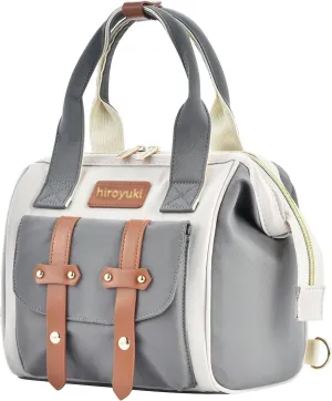 Small Diaper Tote Bag,Stylish Mini Diaper Bag Travel Backpack,Waterproof Multifunction Newborn Baby Bag