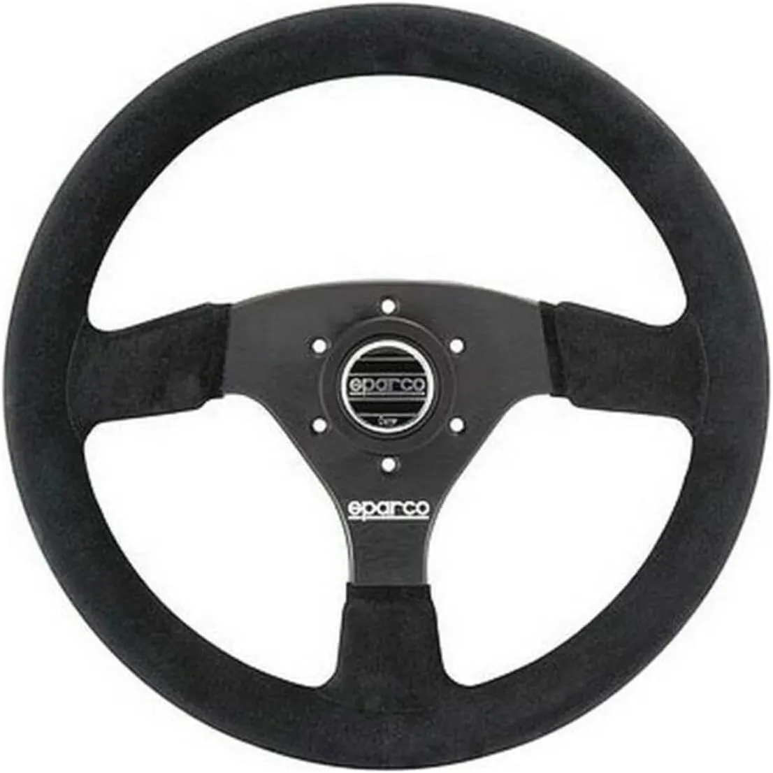 Sparco 015R323PSNR Suede Steering Wheel , Black