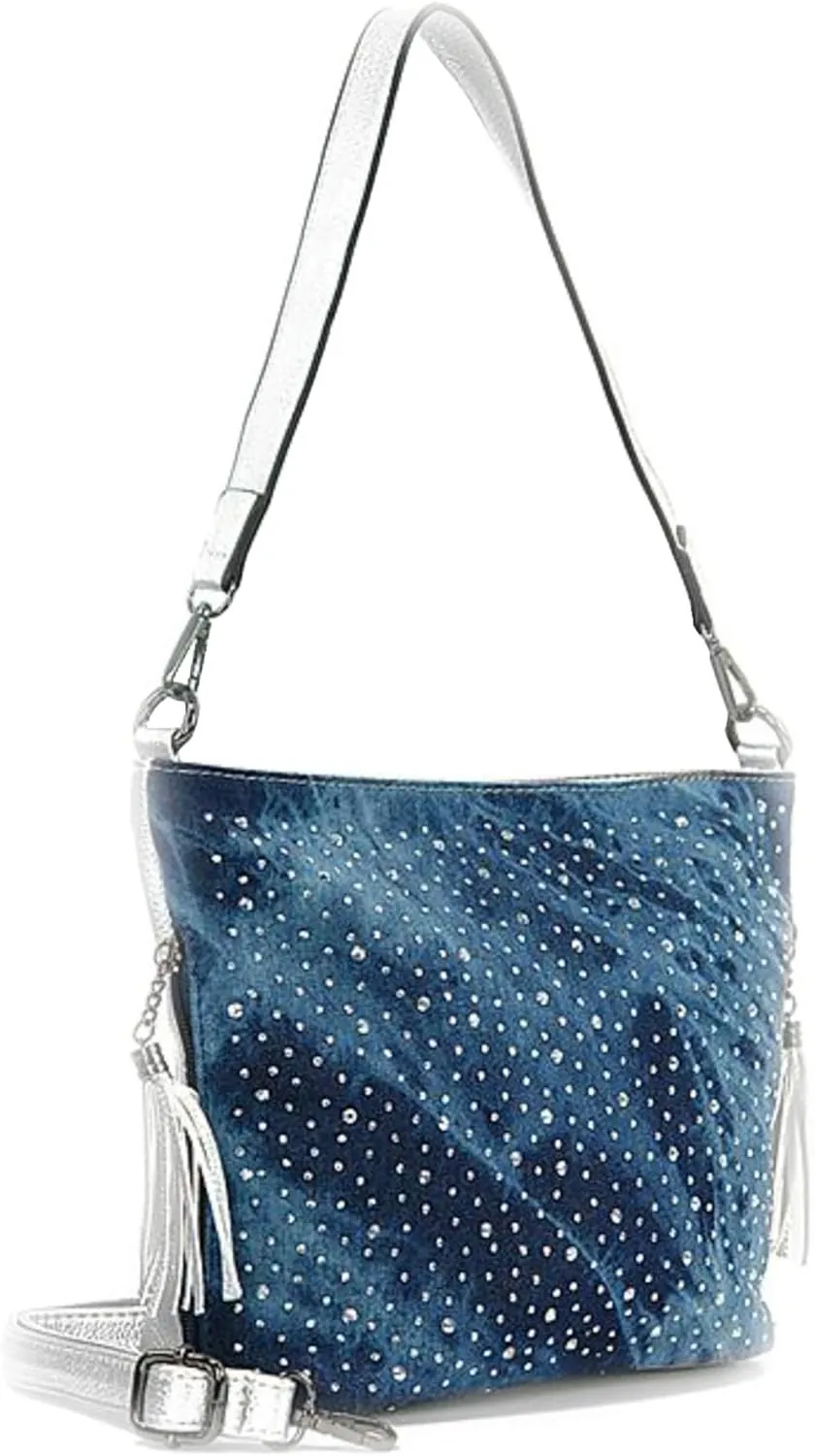 Star Sparkling Rhinestones Crossbody Bag