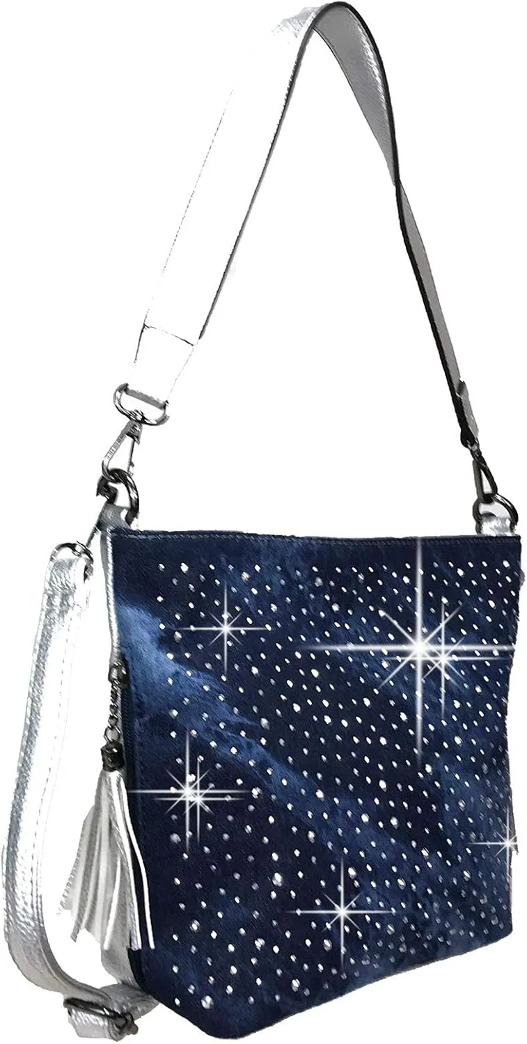 Star Sparkling Rhinestones Crossbody Bag