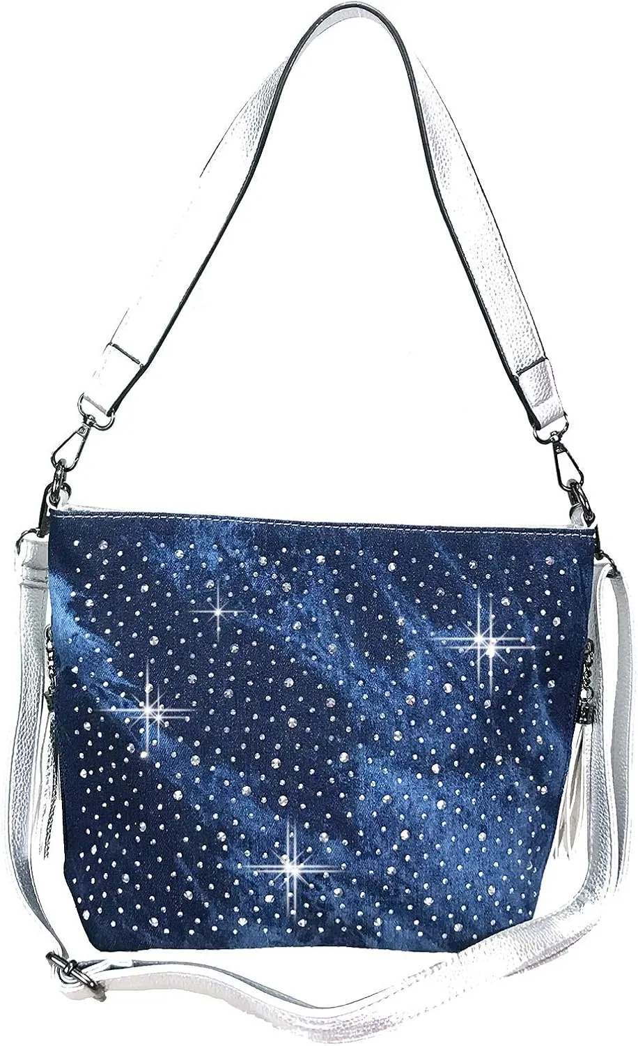Star Sparkling Rhinestones Crossbody Bag