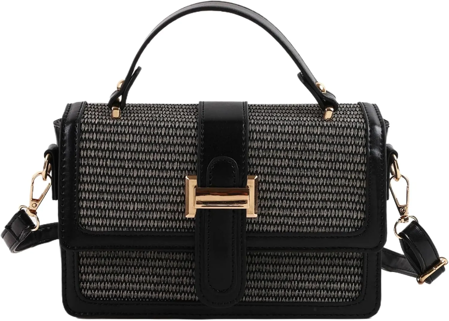 Straw Crossbody Bags for Women Summer Straw Clutch Bag Woven Beach Purse Vacation Handbags