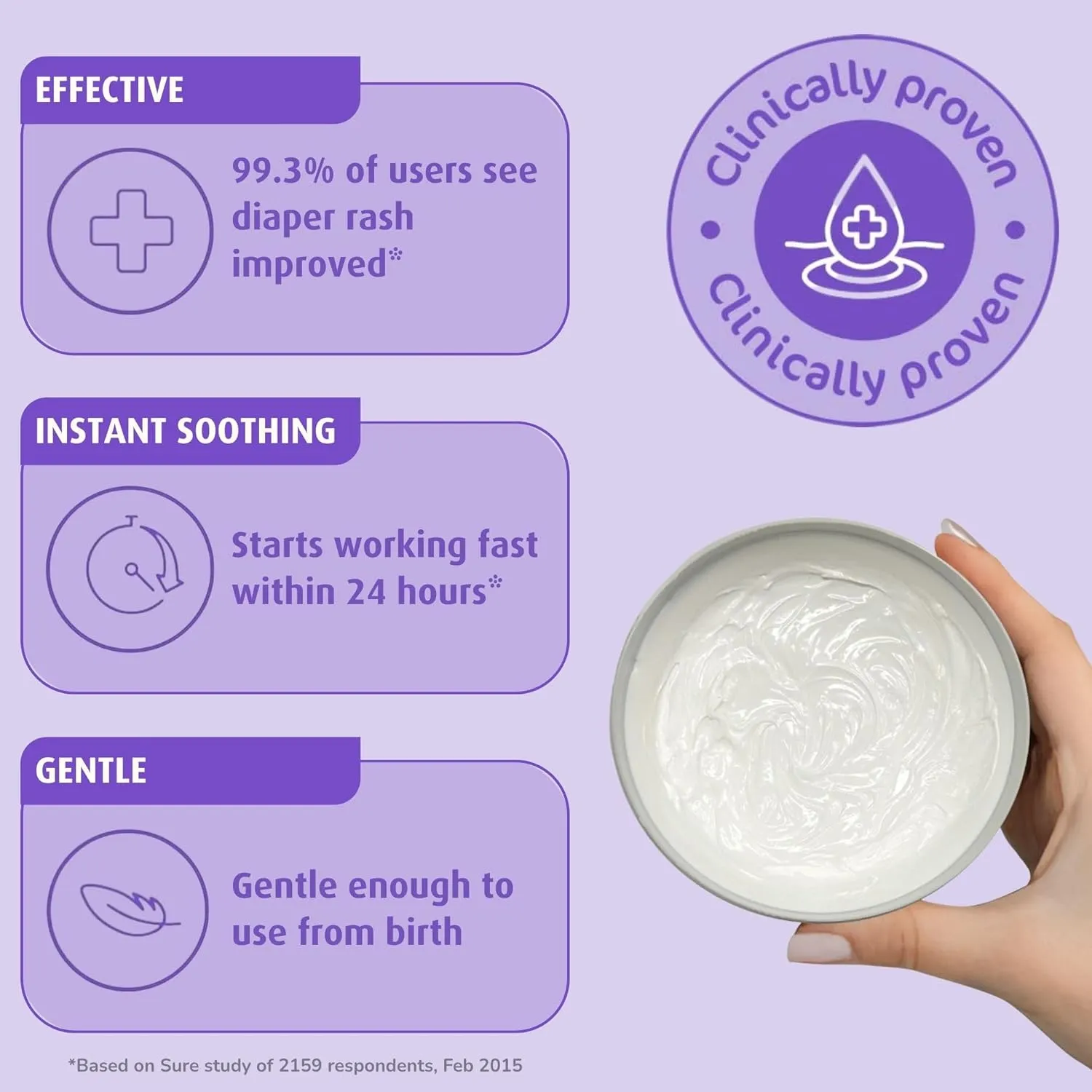 Sudocrem Skin Protectant Cream - Diaper Rash Cream for Baby – Soothes, Treats, and Protects, For the Relief, Treatment, and Prevention of Diaper Rash, 15.29% Zinc Oxide – 14oz