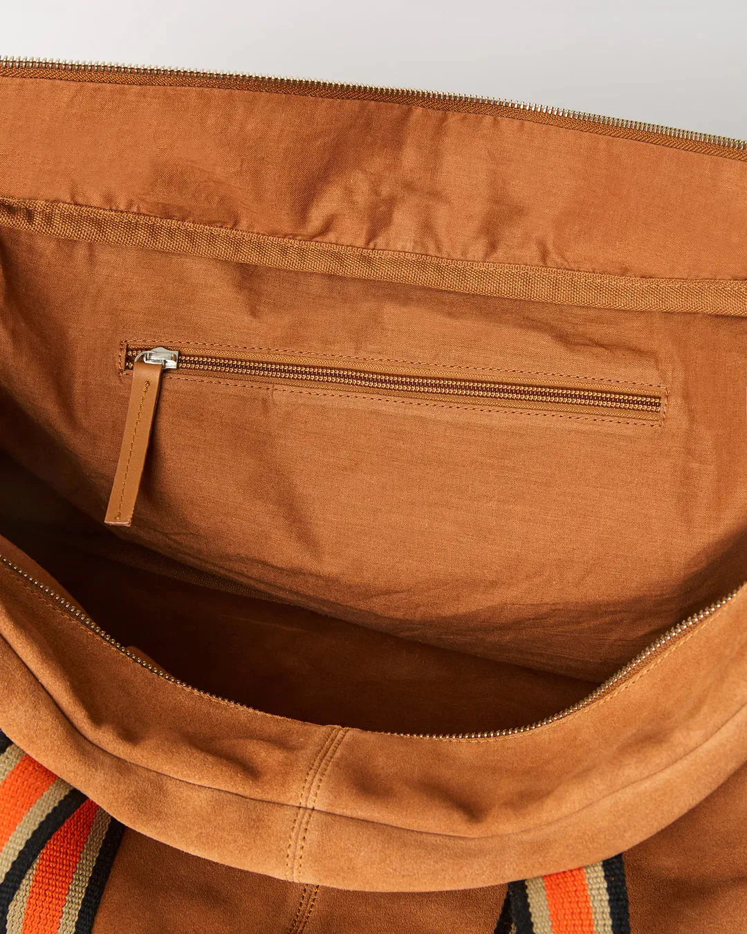 Suede Duffle - Camel