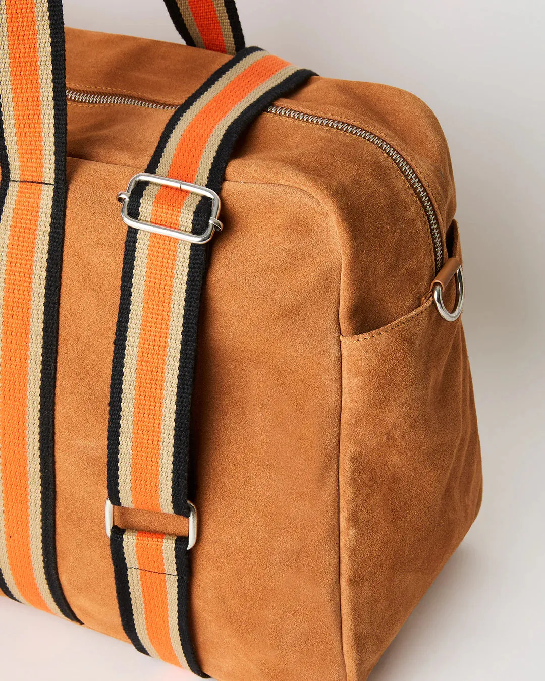 Suede Duffle - Camel