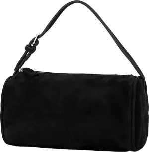 Suede Tote Bag for Women Leather Retro Purses Crossbody Shoulder Bag Trendy Top Handle Tote Handbag Satchel 90S Bag Purse