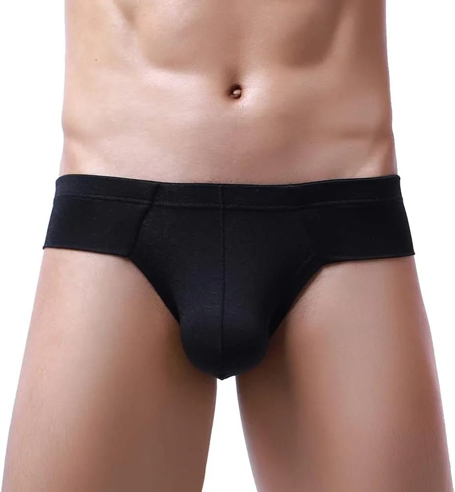 Summer Code Mens Underwear Briefs Soft Breathable Underpants Low Rise Trunks Pack
