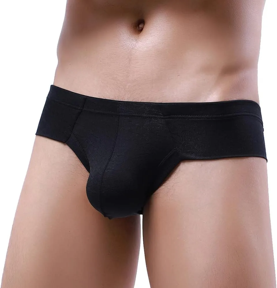 Summer Code Mens Underwear Briefs Soft Breathable Underpants Low Rise Trunks Pack