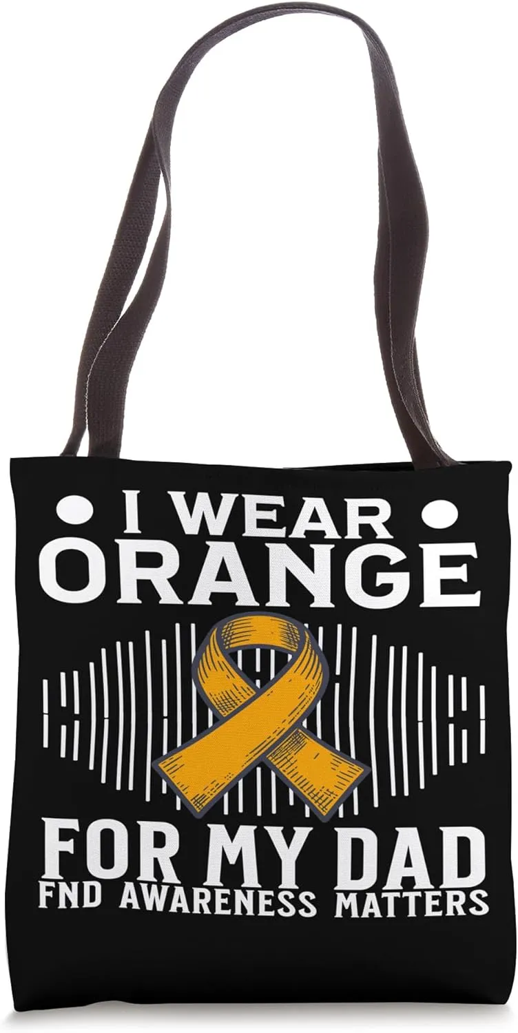 Support FND Awareness Functional Neurological Disorder Tote Bag