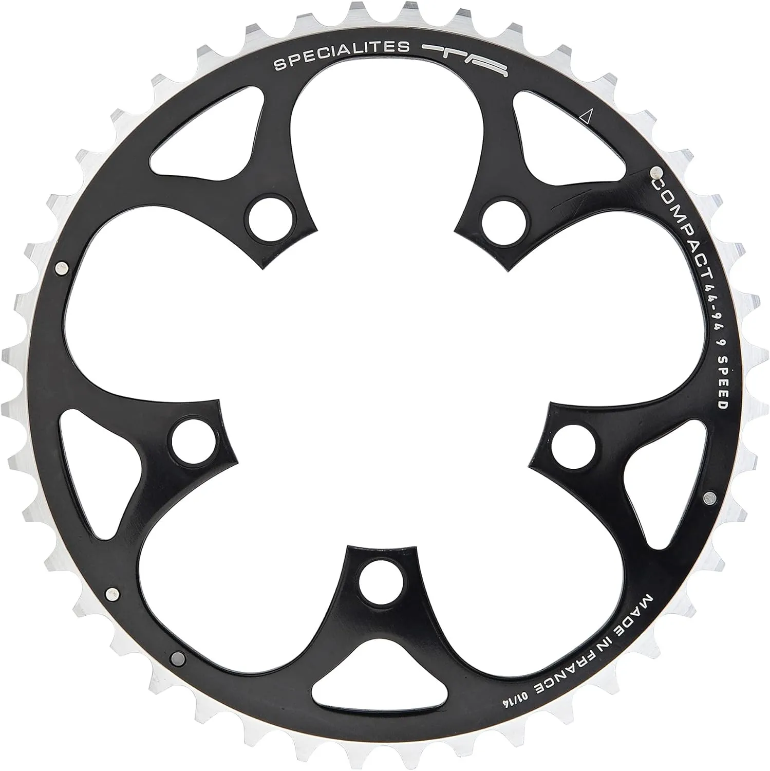 TA Specialities Compact Speed Chainring, Silver