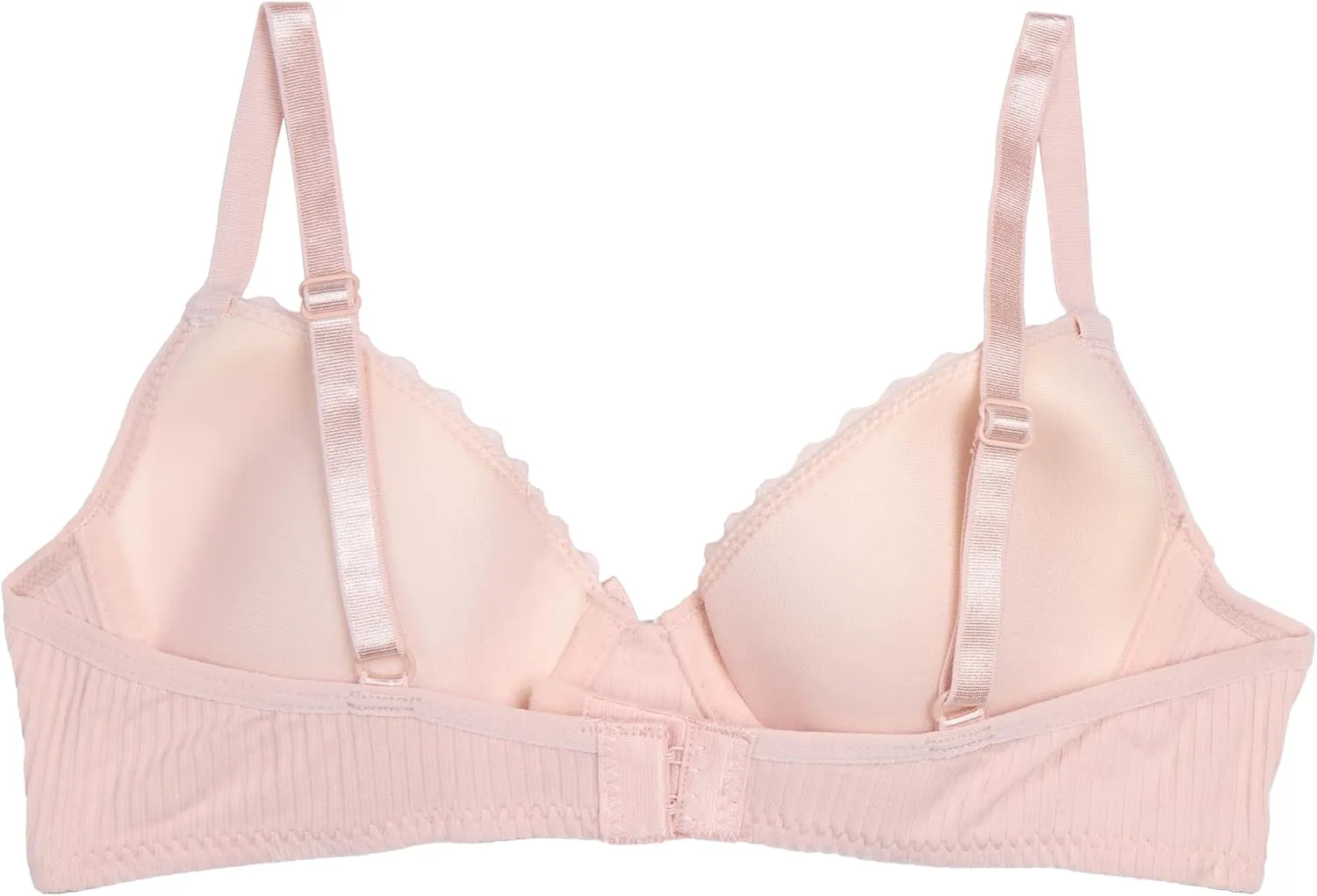 TAHARI Girls' 2-Pack Structured Wire Bras