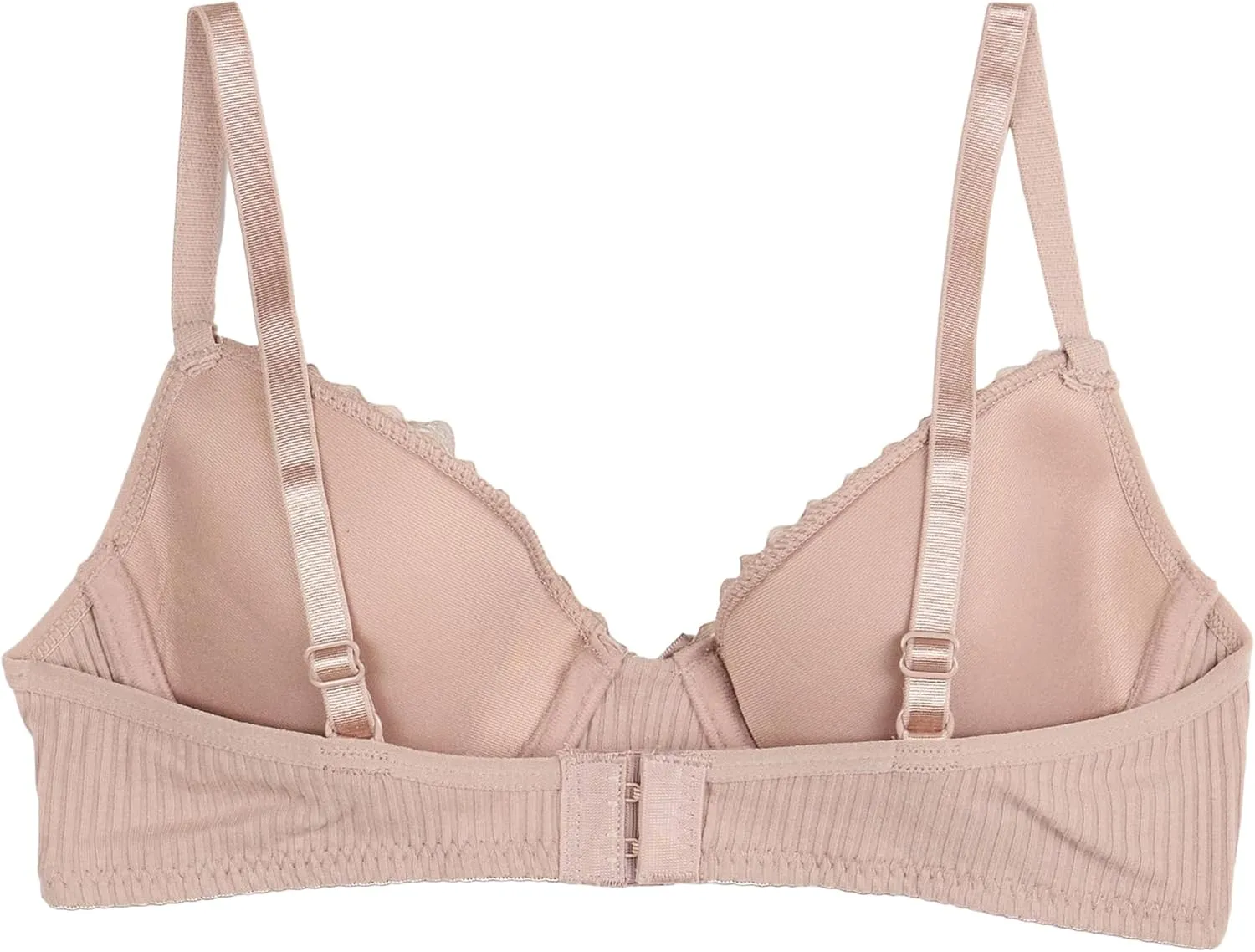 TAHARI Girls' 3-Pack Structured Wire Bras