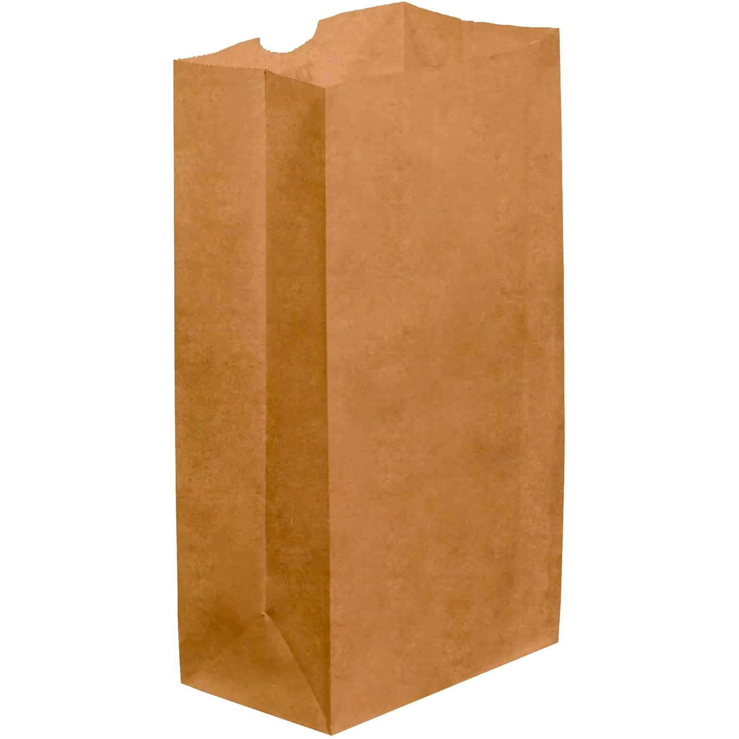 Tape Logic TLBGG105K Grocery Bags, 6 1/8" x 4" x 12 3/8", Kraft (Pack of 500)