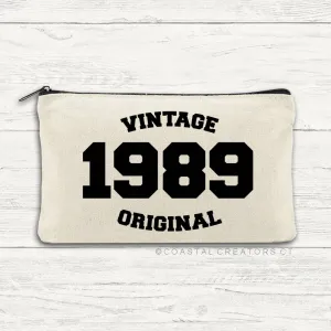 Taylor 1989 Vintage Original Zipper Pouch (Packaged)