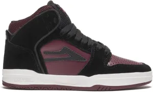 Telford Kids - Black/Burgundy Suede