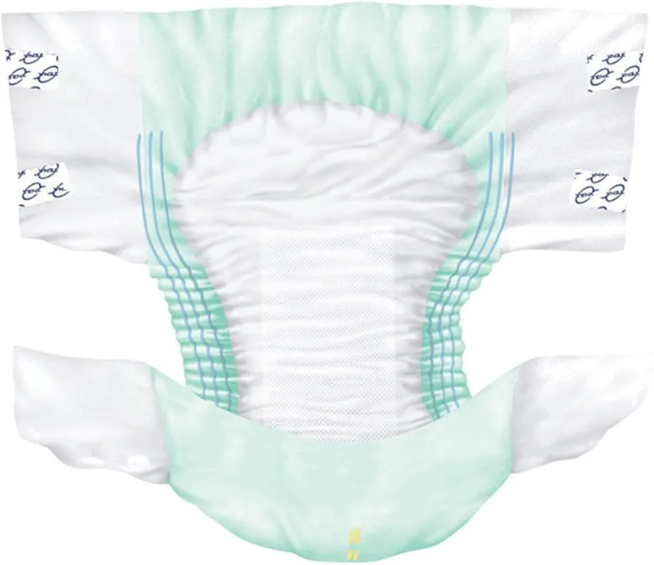 TENA Super Brief, Medium, Heavy Absorbency Adult Diaper, Disposable, 67401 - Case of 56