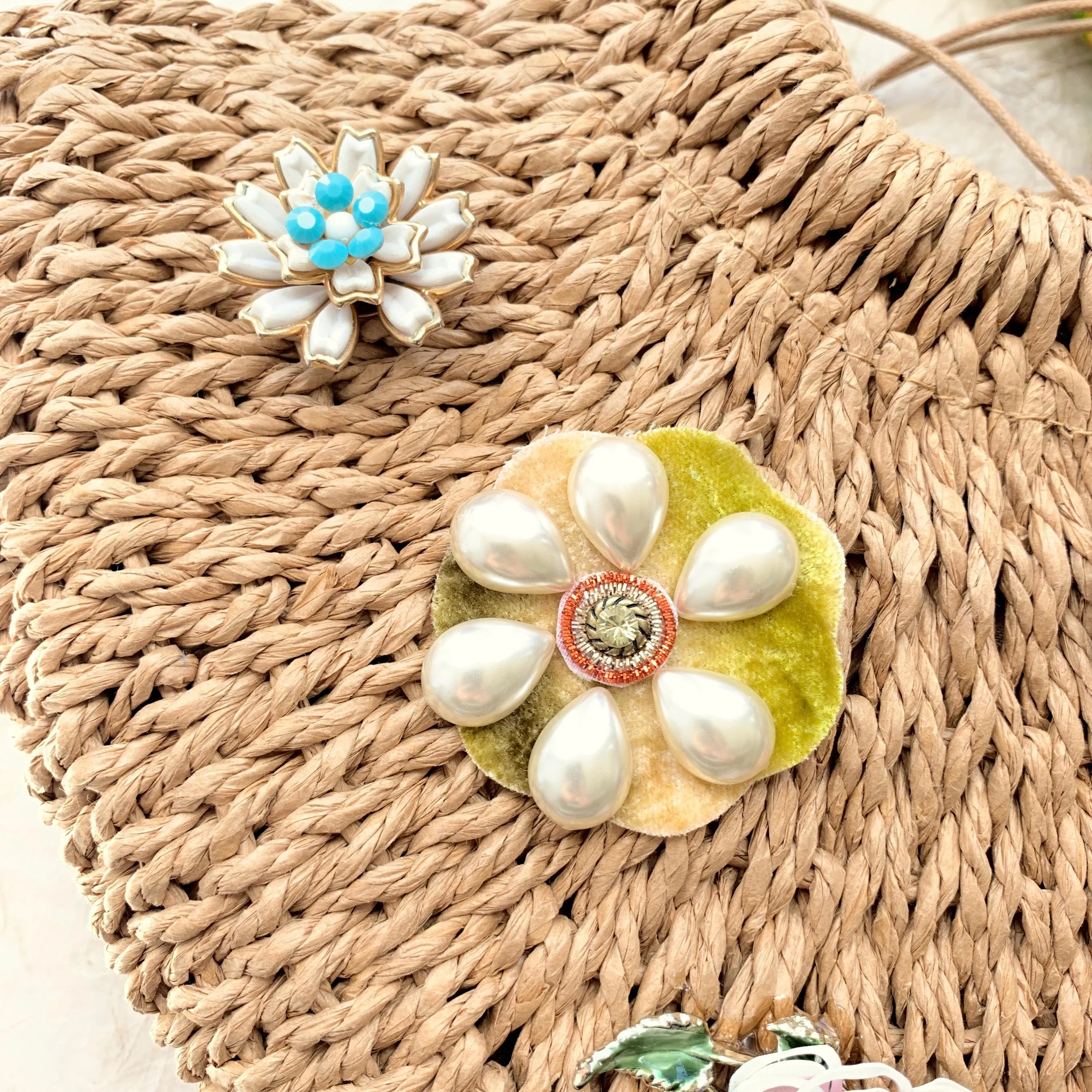 The Chloe Straw Tote Bag - One-of-a-Kind