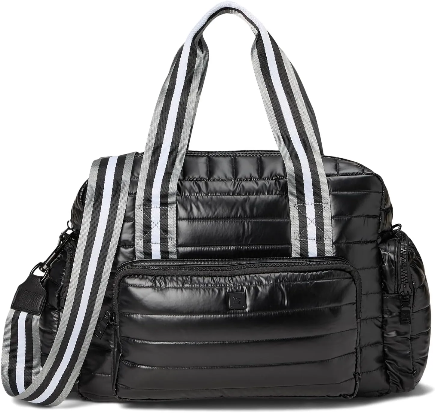 THINK ROYLN Voyager Travel Bag, Black Tuscana
