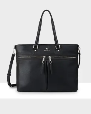 Trish Laptop Tote Work Bag with Crossbody Strap
