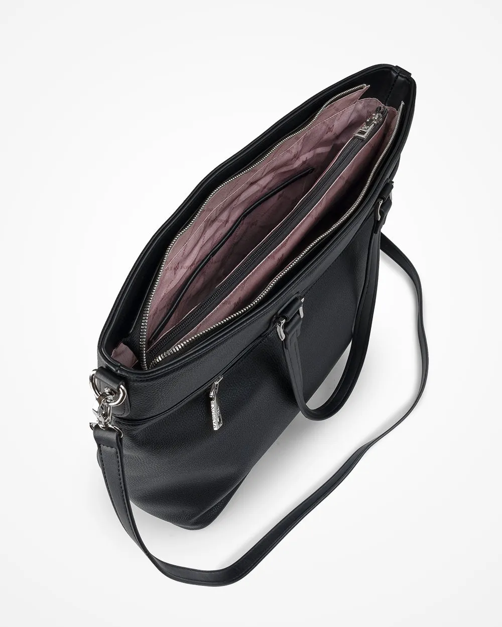 Trish Laptop Tote Work Bag with Crossbody Strap