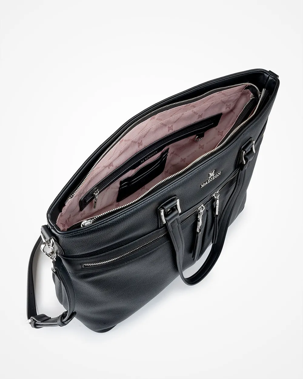 Trish Laptop Tote Work Bag with Crossbody Strap