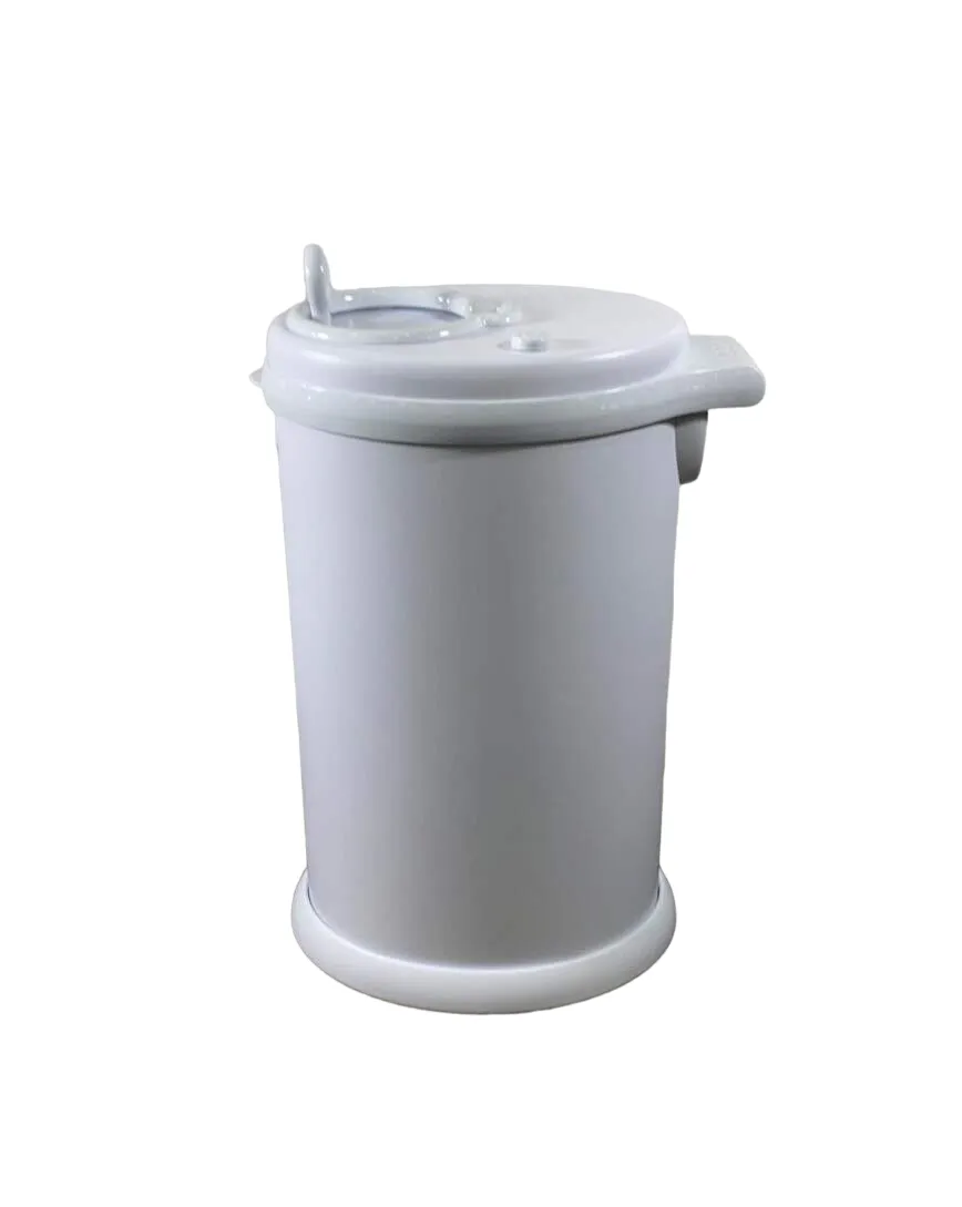 Ubbi Diaper Pail Value Gift Set, Matte White