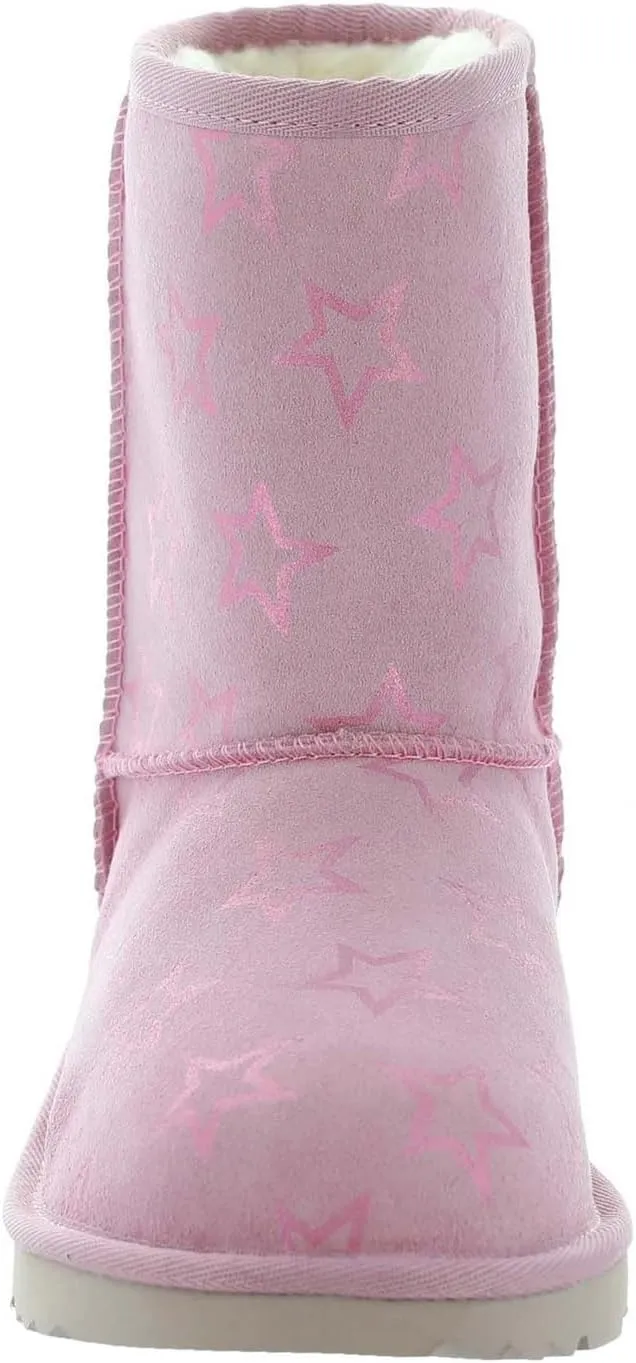 UGG Unisex-Child K Classic Ii Iridescent Stars Fashion Boot