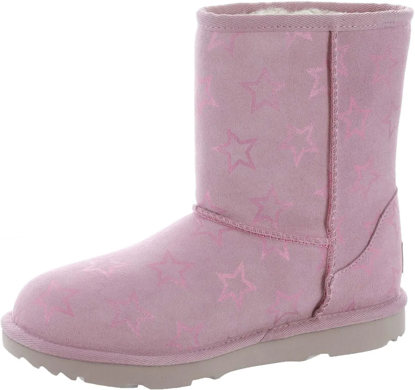 UGG Unisex-Child K Classic Ii Iridescent Stars Fashion Boot