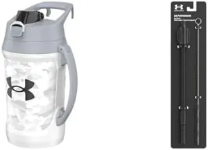 Under Armour 64oz Playmaker Jug Print & Straw Bundle